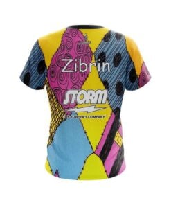 Alternative view of Stephanie Zibrin Nightmare of Patches CoolWick Bowling Jersey