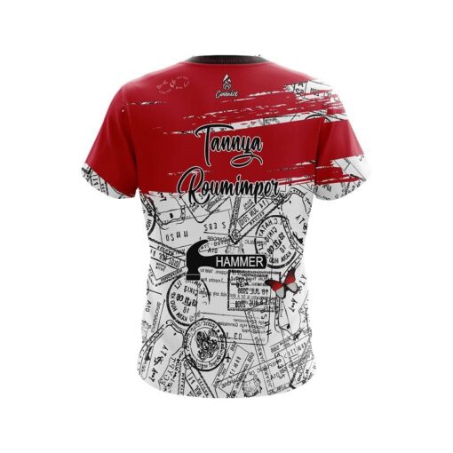 Tannya Roumimper CoolWick Passport Bowling Jersey - Image 2
