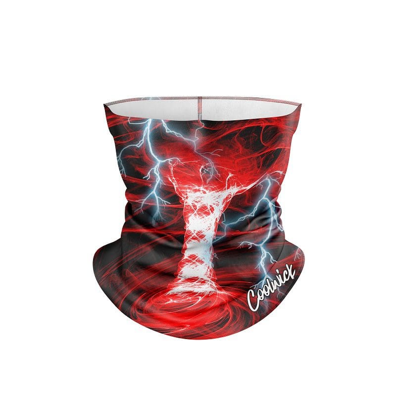 Electrical Tornado Red CoolWick Head Gear Mask All-In-1