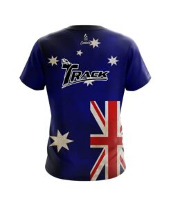 Alternative view of Track Australian Flag  CoolWick Bowling Jersey