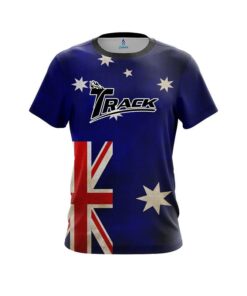 Track Australian Flag  CoolWick Bowling Jersey