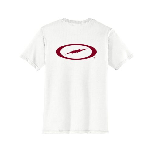 Verity Crawley CoolWick Signature Chest Logo White Bowling T-Shirt - Image 2
