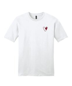 Verity Crawley CoolWick Signature Chest Logo White Bowling T-Shirt