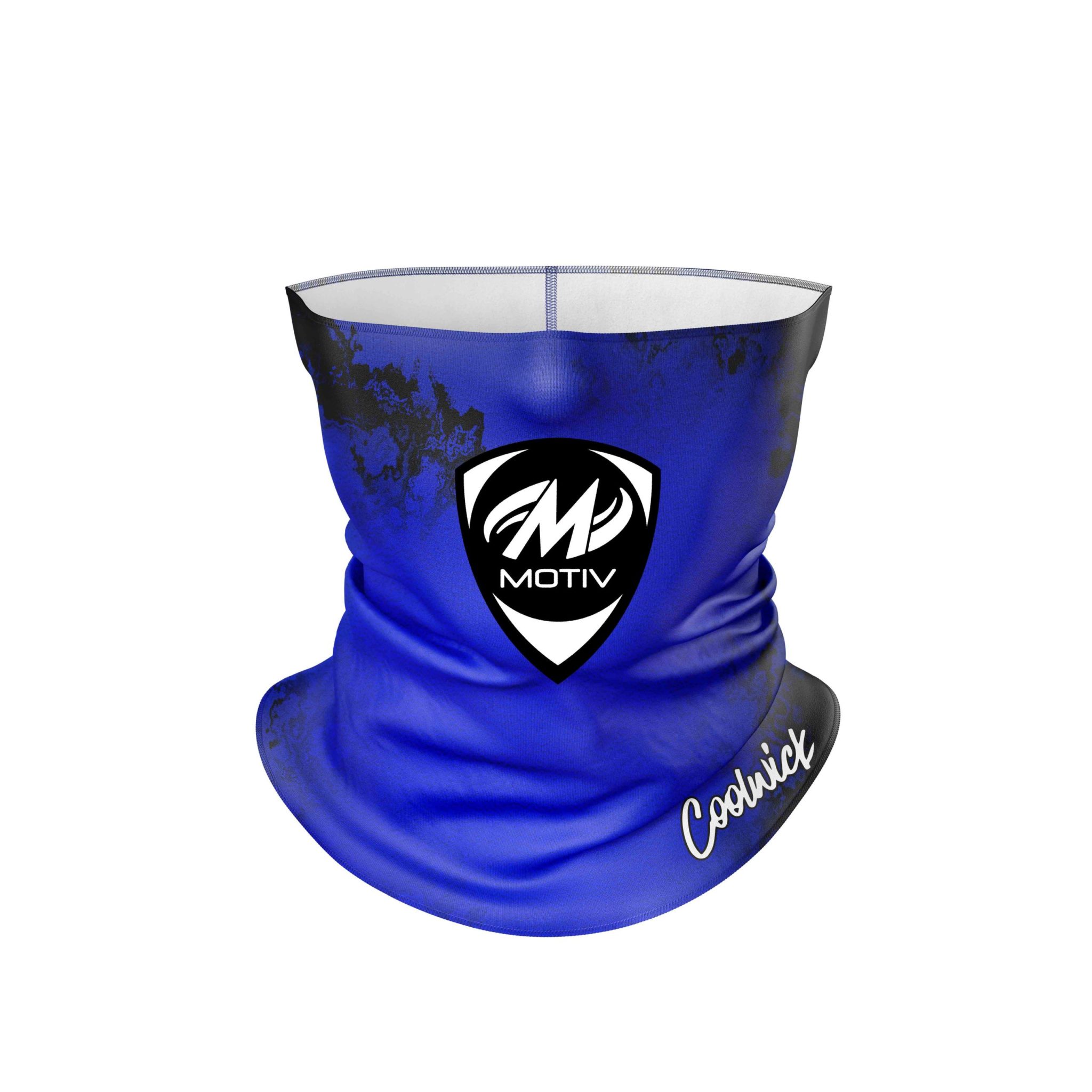 Motiv Crest Blue Toxic CoolWick Head Gear Mask All-In-1