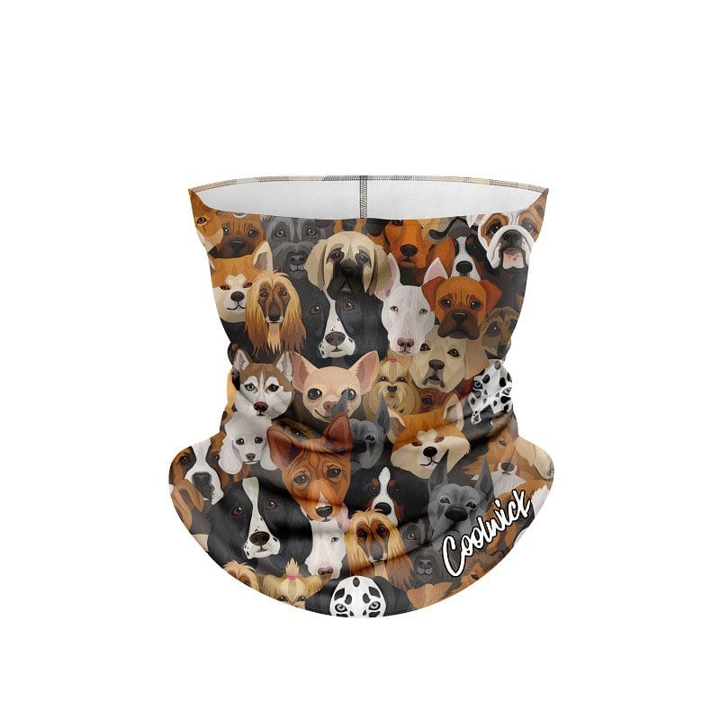 All Over Dogs Head Gear Mask All-In-1