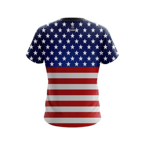 American Patriot CoolWick Bowling Jersey - Image 2