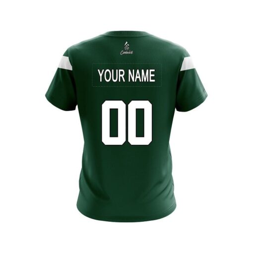New York Green Football CoolWick Bowling Jersey - Image 2