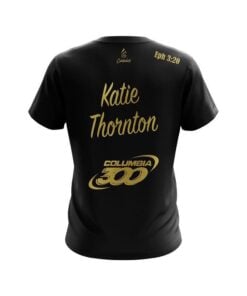 Alternative view of Katie Thornton Black and Gold Columbia 300 Coolwick Bowling Jersey