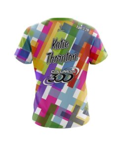 Alternative view of Katie Thornton Rainbow Cross Columbia 300 Coolwick Bowling Jersey
