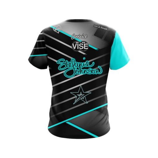 Stefanie Johnson Roto Grip Mint To Be CoolWick Bowling Jersey - Image 2