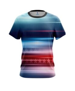 Patriotic Stars CoolWick Bowling Jersey