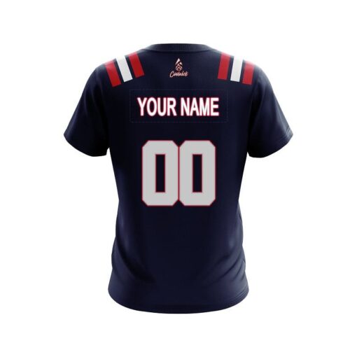 New England Football CoolWick Bowling Jersey - Image 2