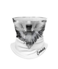 Wolf Face Head Gear Mask All-In-1