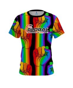 900 Global CoolWick United Rainbow Hands Bowling Jersey