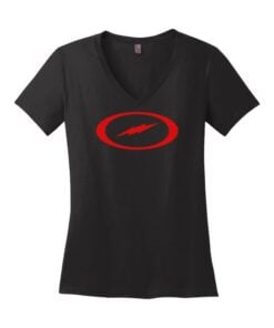 Storm Bolt Women's V-Neck T-Shirt