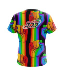 Alternative view of Columbia 300 CoolWick United Rainbow Hands Bowling Jersey