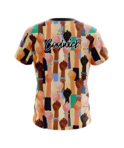 Alternative view of Signature CoolWick Logo United Hands Bowling Jersey