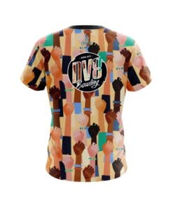 Alternative view of DV8 Logo United Hands Bowling Jersey