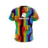 Ebonite Bowling Logo United Rainbow Hands Bowling Jersey - Image 2