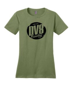 Coolwick Women's DV8 Fatigue Green Bowling T-Shirt