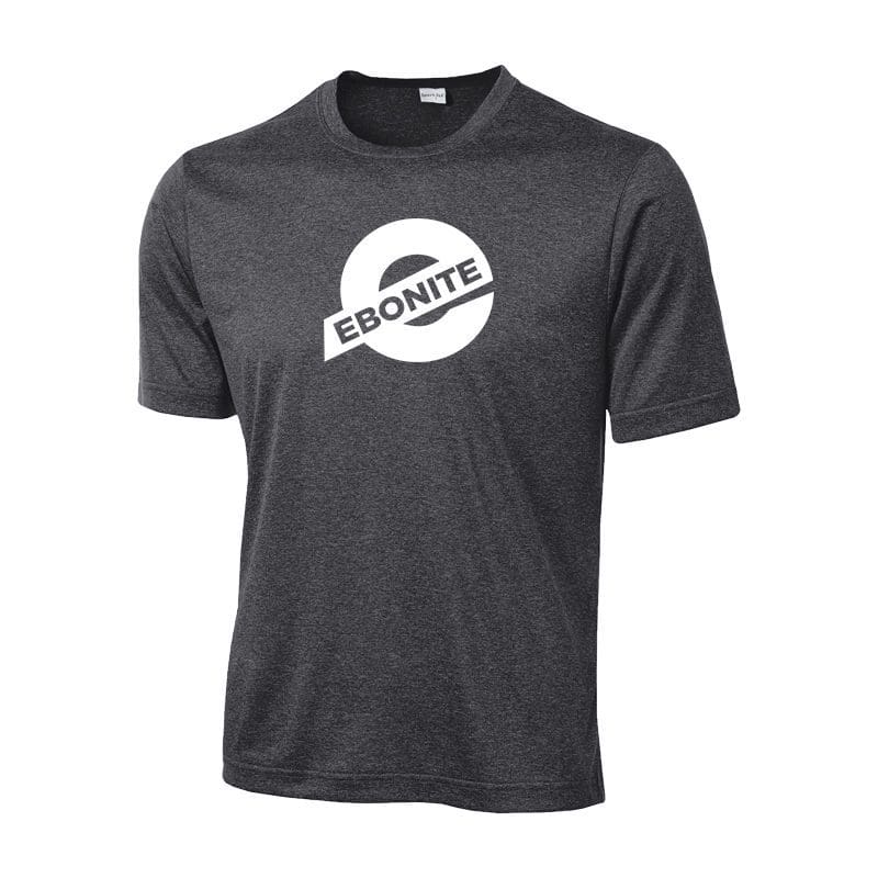 Ebonite Mens Tall Dark Heather Sport Tek Contender Bowling T-Shirt