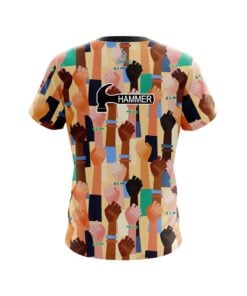 Alternative view of Hammer Logo United Hands Bowling Jersey