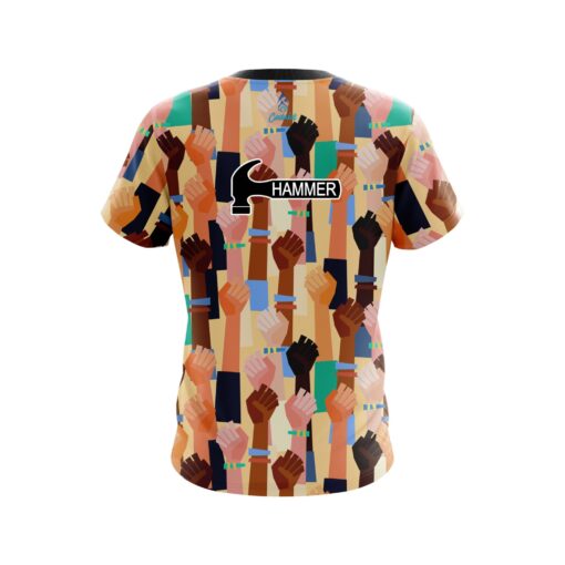 Hammer Logo United Hands Bowling Jersey - Image 2