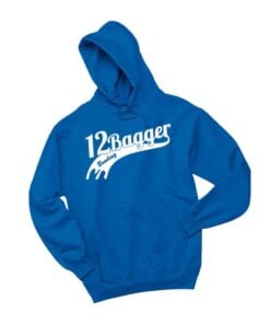 12Bagger Ribbon Coolwick Royal Blue Hoodie