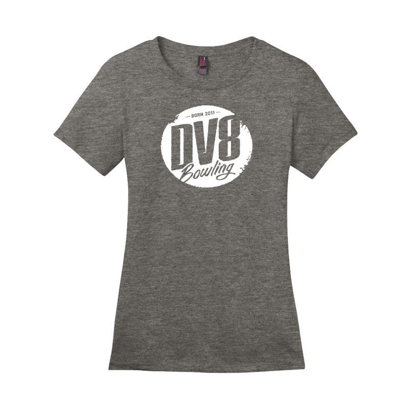 Coolwick Women's DV8 Heather Charcoal Bowling T-Shirt