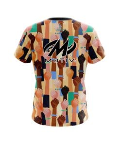 Alternative view of Motiv Logo United Hands Bowling Jersey