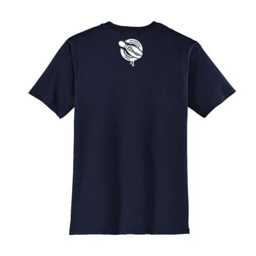 12Bagger Button Coolwick New Navy Bowling T-Shirt - Image 2