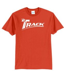 Track Mens Tall Orange Bowling T-Shirt