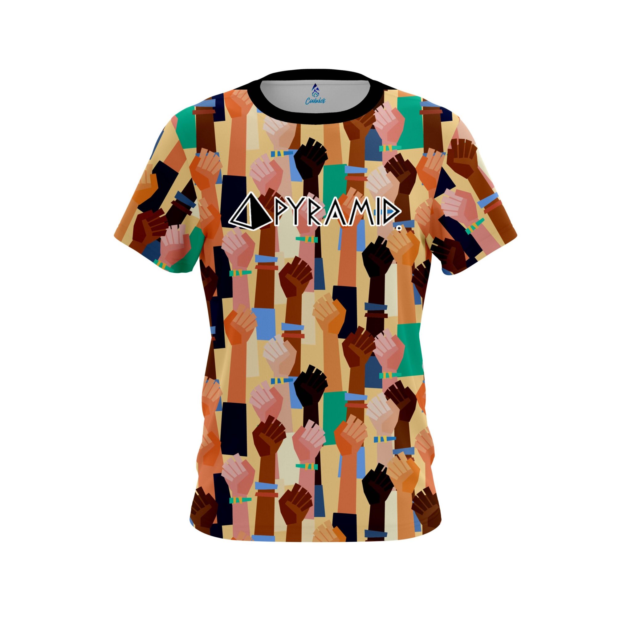 Pyramid Logo United Hands Bowling Jersey