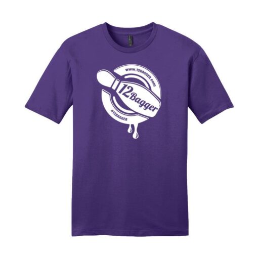 12Bagger Button CoolWick Bowling T-Shirt