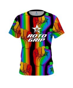 Roto Grip Logo United Rainbow Hands Bowling Jersey