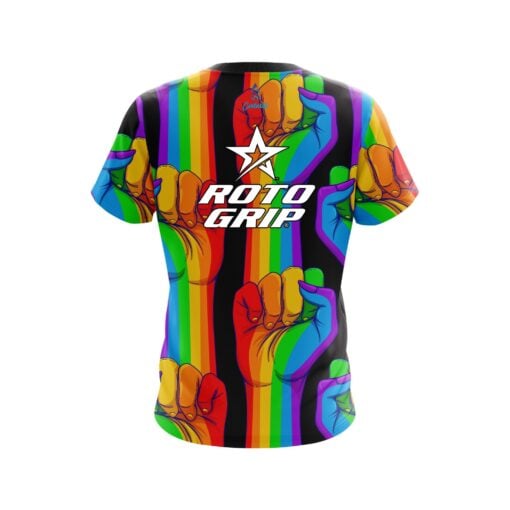 Roto Grip Logo United Rainbow Hands Bowling Jersey - Image 2