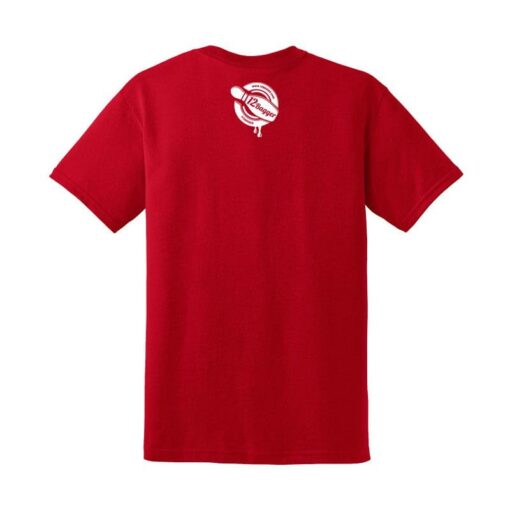 12Bagger Button Coolwick True Red Bowling T-Shirt - Image 2