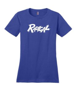 Coolwick Womens Royal Blue Radical Bowling T-Shirt