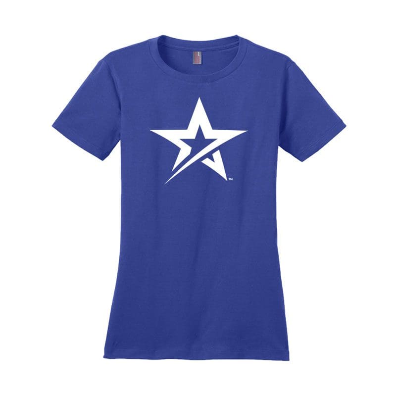 Coolwick Womens Royal Blue Roto Grip Bowling T-Shirt