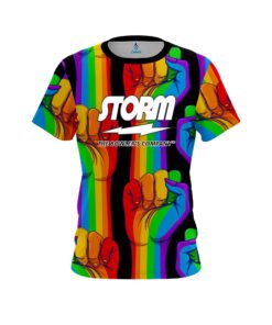 Storm Bowling Logo United Rainbow Hands Bowling Jersey