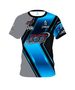 Columbia 300 Jakob Butturff Black Blue CoolWick Bowling Jersey