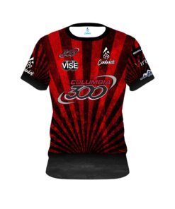 JaColumbia 300 Jakob Butturff Red Starburst CoolWick Bowling Jersey