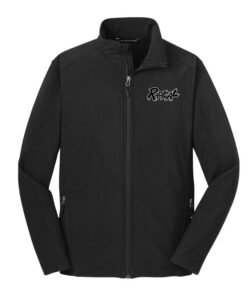 Radical Mens Black Tall Core Soft Shell Jacket
