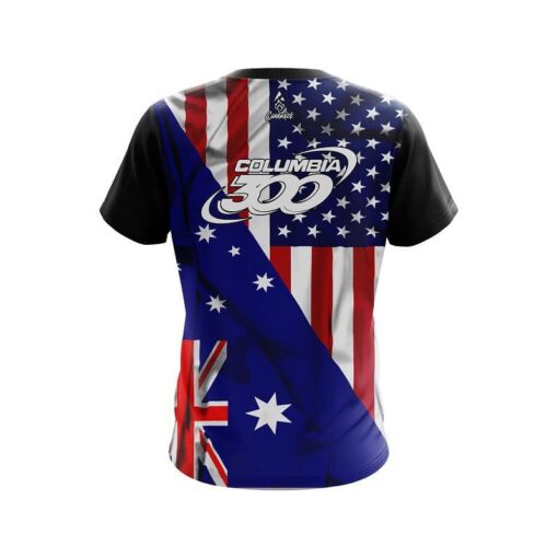 C300 USA Australia Flag Bowling Jersey - Image 2