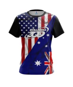 C300 USA Australia Flag Bowling Jersey