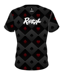 Alternative view of Radical Logo Deck of Cards CoolWick Bowling Jersey