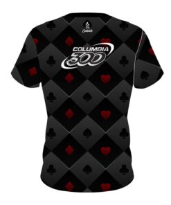 Alternative view of Columbia 300 Deck of Cards CoolWick Bowling Jersey