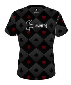 Alternative view of Hammer Logo Deck of Cards CoolWick Bowling Jersey