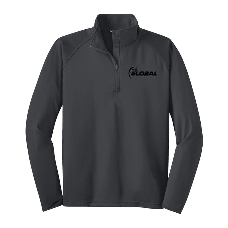 900 Global Charcoal Gray Sport Tek Tall Sport Wick Stretch 1/2 Zip Pullover
