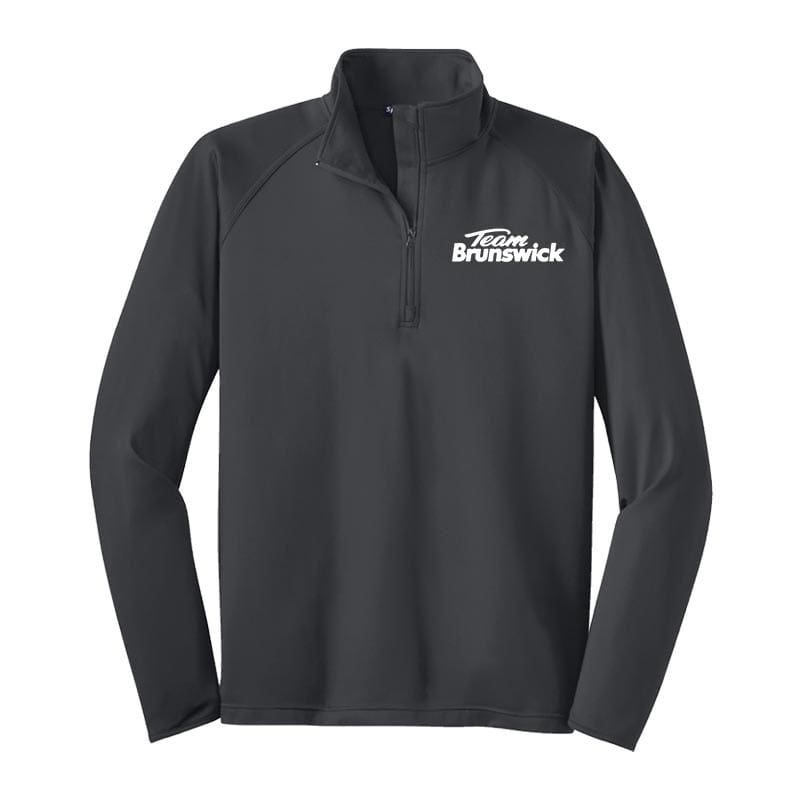 Brunswick Charcoal Sport Tek Tall Sport Wick Stretch 1/2 Zip Pullover
